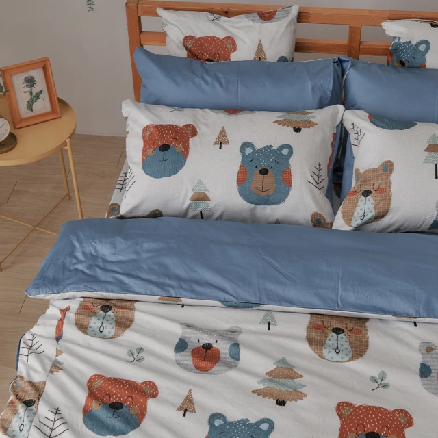 HongYew 鴻宇 300織天絲棉 薄被套-葛雅(雙人特大