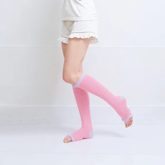 【日本COGIT】足底按摩舒壓五指美腿襪