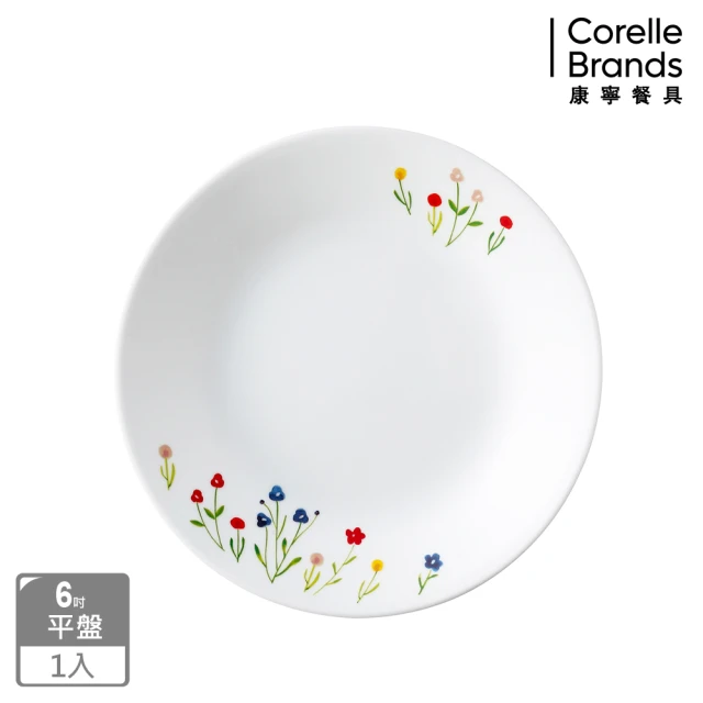 CORELLE 康寧餐具 春漾花朵6吋餐盤(106)