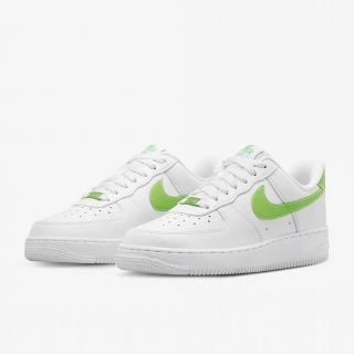 【NIKE 耐吉】WMNS AIR FORCE 1 07 白綠 女 休閒鞋 穿搭 百搭款 運動(DD8959-112)