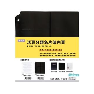【連勤 LANCHYN】PP480名發泡皮活頁分類名片簿-內頁/包 LC-9480-P