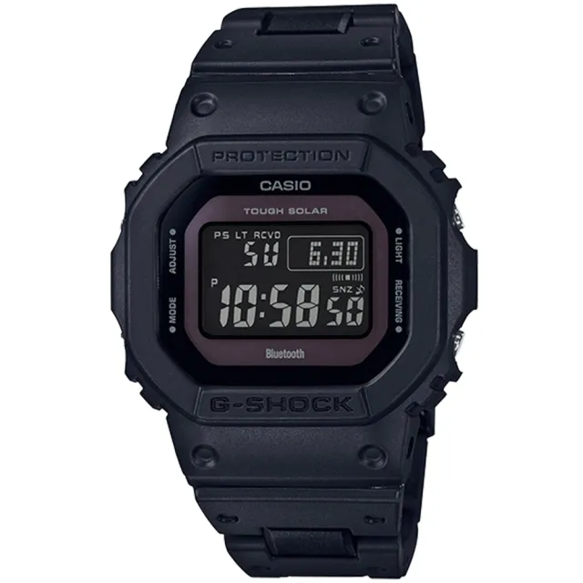 【CASIO 卡西歐】G-SHOCK 太陽能電波校時電子錶  情人節 父親節 禮物(GW-B5600BC-1B)