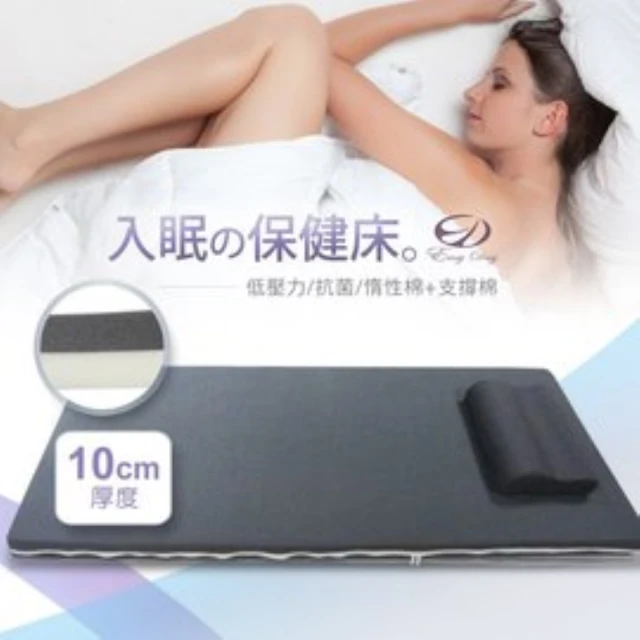 【EASY DAY生活寢室】10cm入眠保健床墊 單人(記憶、床墊、單人)