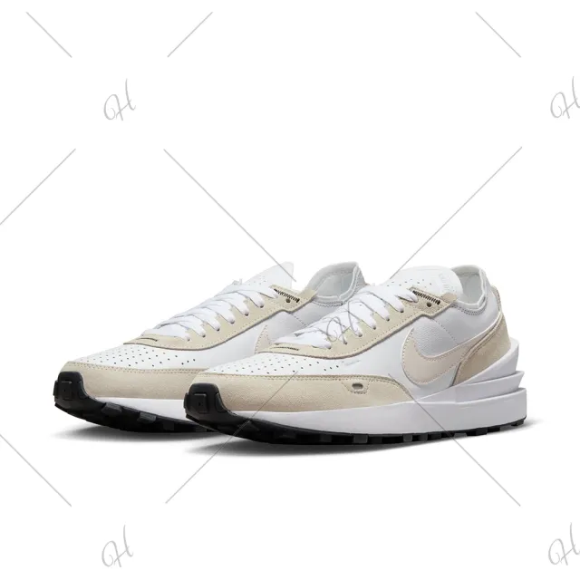 NIKE 耐吉】運動鞋男鞋休閒鞋WAFFLE ONE LTR 米白DX9428-100(2N1141