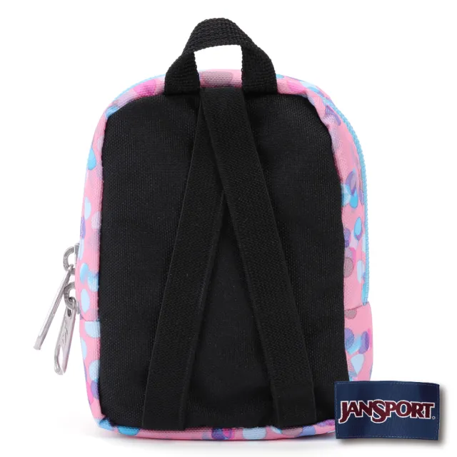 【JANSPORT】LIL BREAK 系列收納包 / 零錢包(粉紅閃點)