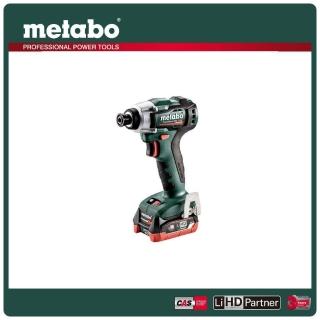 【metabo 美達寶】12V鋰電無刷衝擊起子機2.0Ah套裝組(PowerMaxx SSD 12 BL)