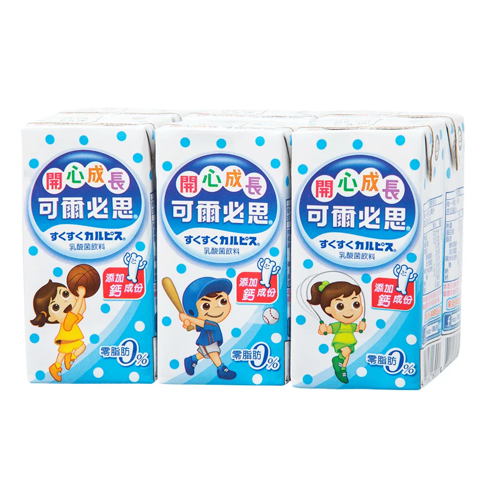 【可爾必思】開心成長乳酸菌飲料160mlx4組(共24入)