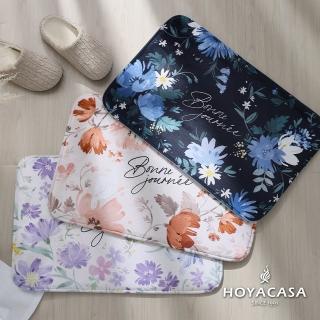 【HOYACASA】wwiinngg聯名系列-植感系．居家法蘭絨地墊