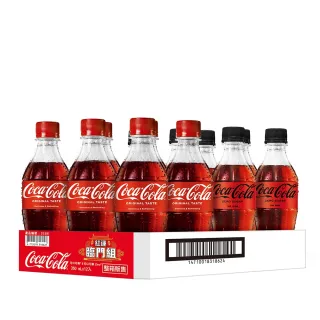 【Coca-Cola 可口可樂】紅運臨門組 寶特瓶350ml x12入/箱