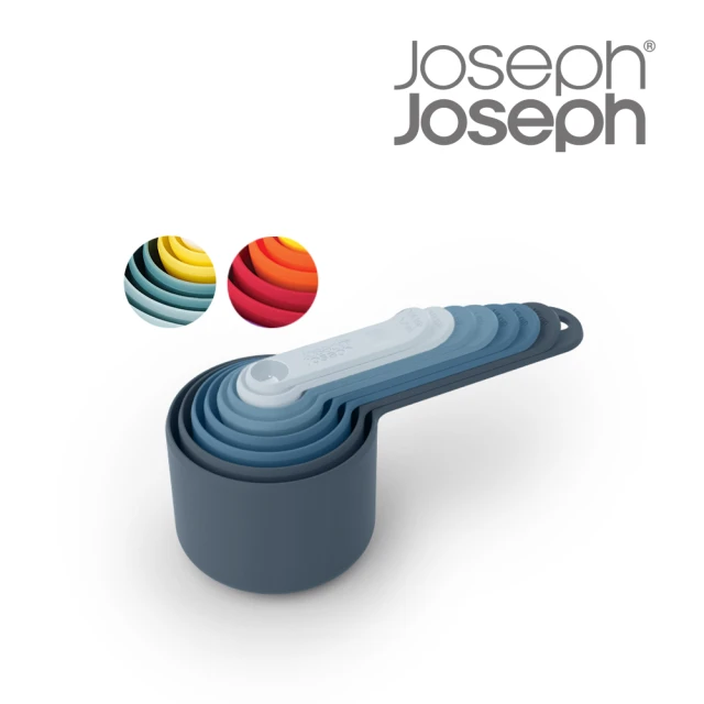 【Joseph Joseph】量杯量匙八件組(新自然色、天空藍、彩色)