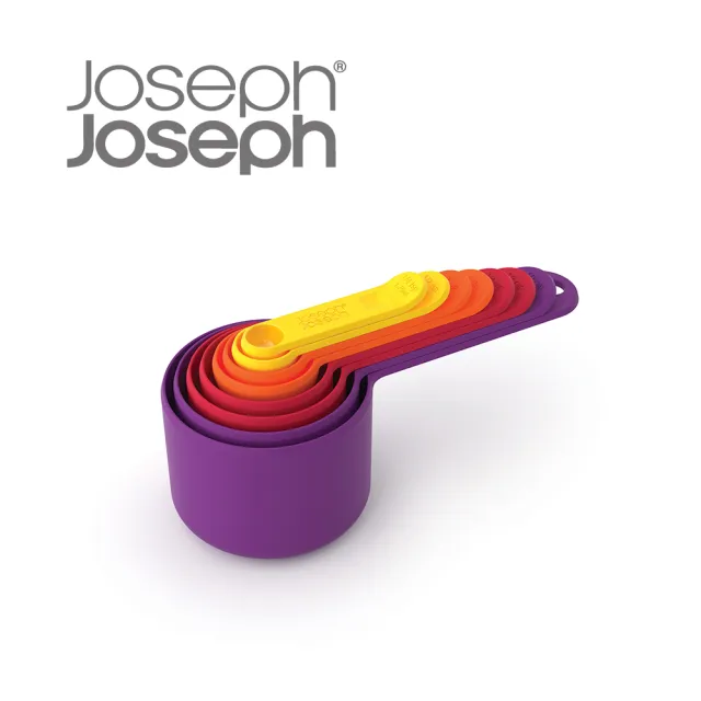 【Joseph Joseph】量杯量匙八件組(新自然色、天空藍、彩色)