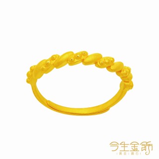 【今生金飾】拾穗戒(黃金戒指)