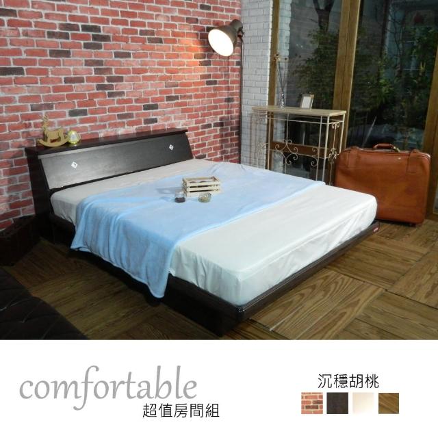 【時尚屋】艾麗卡床箱型2件房間組-床箱+掀床-四色可選(1WG5-12W)