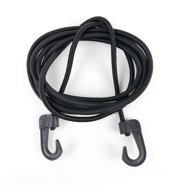 【TRENY】重型塑膠勾高彈性鬆緊帶 8MM 10尺 _ 2入一組(0951)