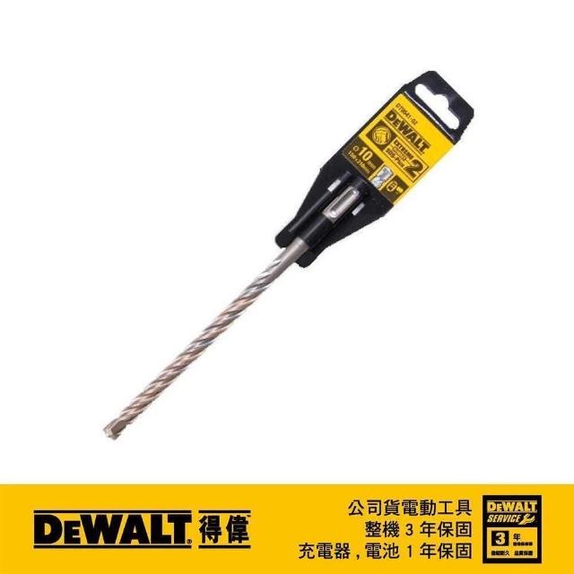 【DEWALT 得偉】SDSPLUS四溝水泥鑽頭10x210x150mm(DT 9541)