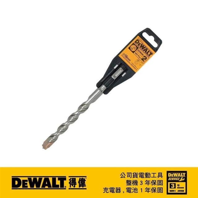 【DEWALT 得偉】SDSPLUS四溝水泥鑽頭16x200x150mm(DT 9579)
