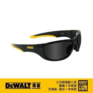 【DEWALT 得偉】護目鏡 煙燻黑鏡片(DPG 94-2D)