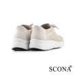 【SCONA 蘇格南】樂活輕量舒適休閒鞋(米色 7390-2)