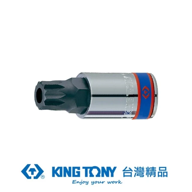 【KING TONY 金統立】專業級工具1/2 DR.十二角中孔起子頭套筒M16(KT402B16)