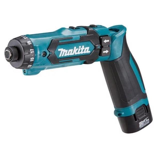 【MAKITA 牧田】7.2V充電式電鑽起子機 可折式(DF012DSEK)