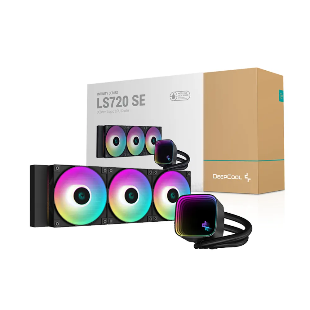 【DeepCool】九州風神 LS720 SE CPU一體式360水冷散熱器