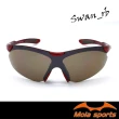 【Mola】摩拉運動太陽眼鏡墨鏡 UV400 抗紫外線 自行車 高爾夫 跑步 男女(Swan-rb)