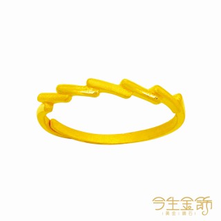 【今生金飾】百卉戒(黃金戒指)