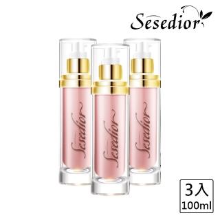 【sesedior 希希娣兒】玫瑰嫩白保濕精質乳3瓶(100ML/瓶)
