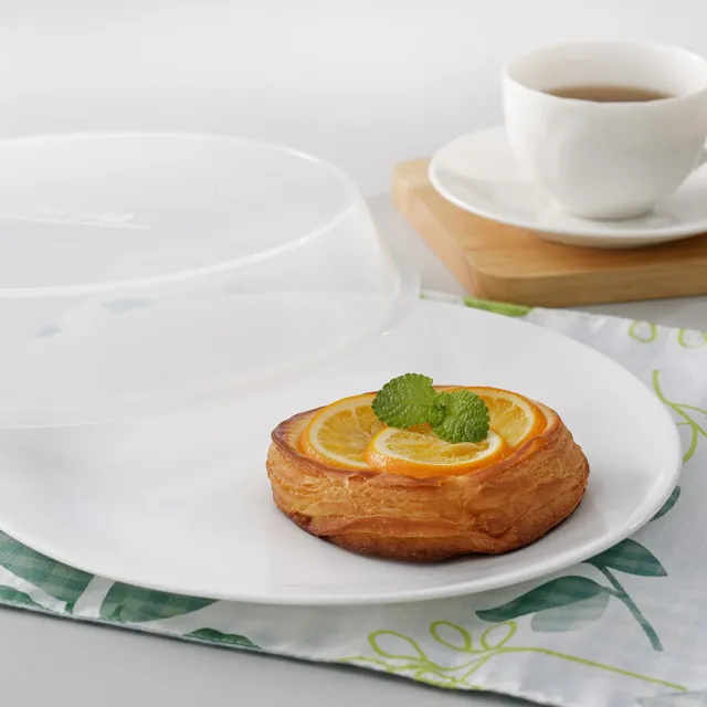 【CORELLE 康寧餐具】純白12.25吋腰子盤(611)