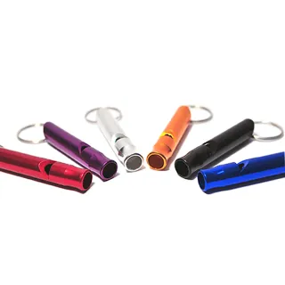 隨身高音哨子鑰匙圈(夜行防身必備/2入組)