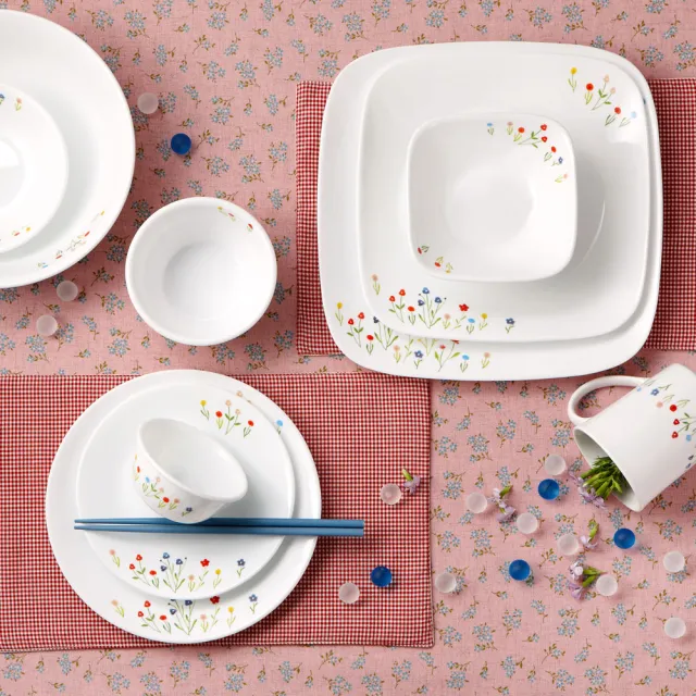 【CORELLE 康寧餐具】春漾花朵500ml湯碗(418)