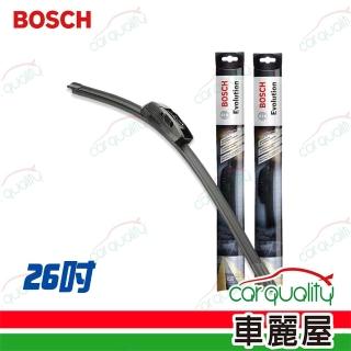 【BOSCH 博世】雨刷 橡膠 軟骨 26吋 送安裝(車麗屋)