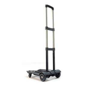 【PUSH!旅遊用品】行李車 拉桿車 手拉車 折疊購物車(四輪驅動後輪360度轉向版S38)