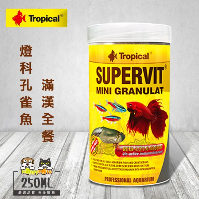 【Tropical】燈科、孔雀魚滿漢全餐(250ml)