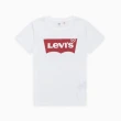 【LEVIS 官方旗艦】Levis 女款 短袖T恤 / 經典Logo / 修身版型 白 人氣新品 17369-0053