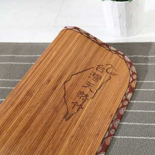 【BuyJM】台灣製雙人5X6尺炭化4mm細條無接縫專利貼合竹蓆/涼蓆