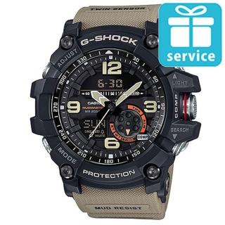 【CASIO】G-SHOCK 極限陸上冒險家軍事設計造型雙顯錶(GG-1000-1A5)