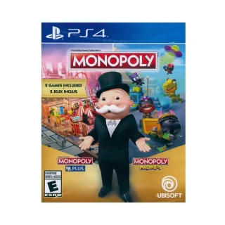 【SONY 索尼】PS4 地產大亨 PLUS + 地產大亨：瘋樂 MONOPOLY PLUS+Madness(英文美版)