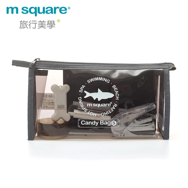 【M Square】親水系列PVC化妝包S