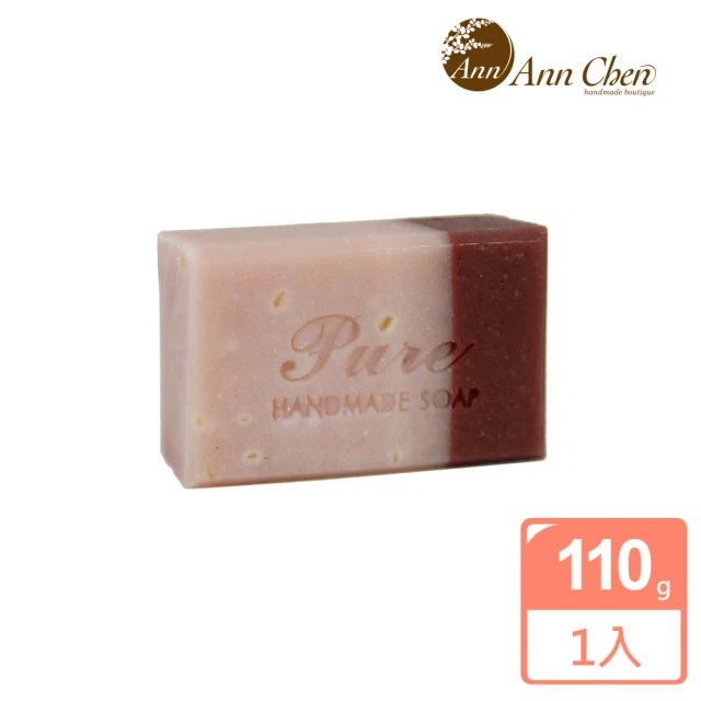 AnnChen陳怡安手工皂 玫瑰燕麥手工皂110g(滋養潤滑系列)