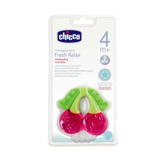 【Chicco 官方直營】櫻桃冰凍固齒玩具