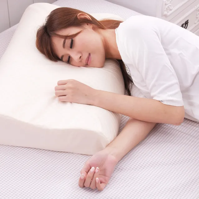 【織眠家族】純淨宣言-大尺寸AA級波浪工學天然乳膠枕(1入)