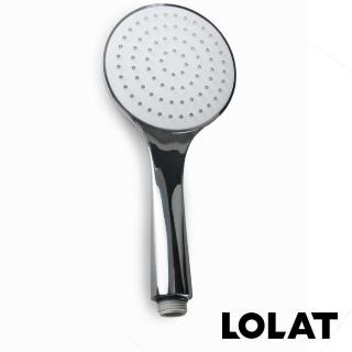 【LOLAT 羅力】單段式大面板蓮蓬頭(HS138CP)