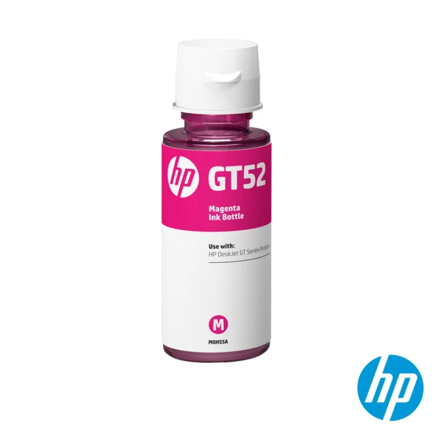 【HP】GT52 原廠洋紅色墨水瓶(M0H55AA)