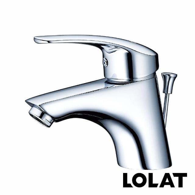 【LOLAT 羅力】簡約臉盆水龍頭/鉻(BNN1787)