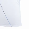 【PING】男款簡約線條運動立領短袖POLO衫-白(吸濕排汗/抗UV/涼感/GOLF/高爾夫球衫/PA23120-87)