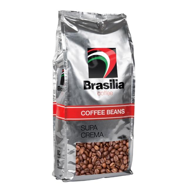 【Brasilia 巴西里亞】澳洲極品義式風味咖啡豆1包(500g/包)