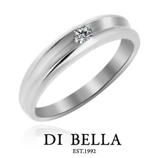 【DI BELLA】Faith 真鑽情人戒指(女款)