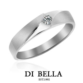【DI BELLA】Sunshine 真鑽情人戒指(男款)