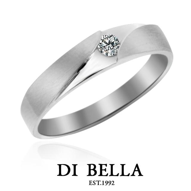 【DI BELLA】Sunshine 真鑽情人戒指(男款)